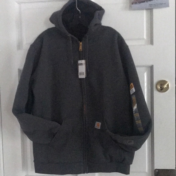 Carhartt Shirts Nwt Carhartt Rain Defender Zip Up Hoodie Poshmark
